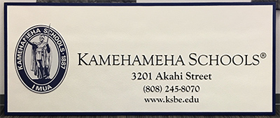 Kamehameha Schools