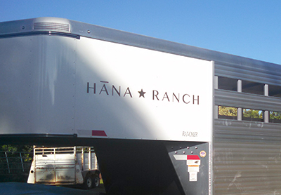 Hana Ranch Vehicle Vinyl